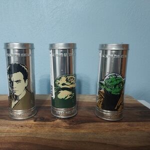 Lot of 3 Burger King Star Wars 2005 Watches  Sealed Tins